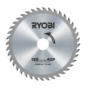 RYOBI 료비 원형 톱날 목재 절단용 125mm 엔공구 특별 상시할인!