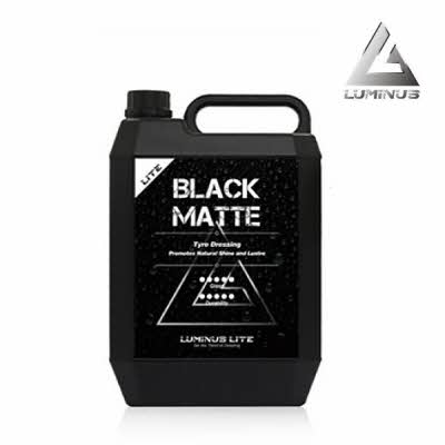 루미너스라이트 블랙매트 타이어 드레싱 BLACK MATTE 4L 엔공구 특별 상시할인!