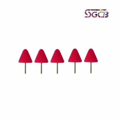 SGCB 1인치 미니폴리셔 세모형 패드 28x43(mm) 와인색 SGGA151 5개입 초벌용 엔공구 특별 상시할인!