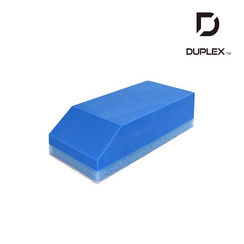 DUPLEX 듀플렉스 유리막 코팅 도포용 어플리케이터 스웨이드 패드 블루 엔공구 특별 상시할인!