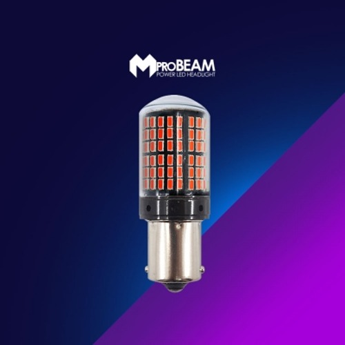 엠프로빔 12V용 캔슬러 내장 144 LED 램프 레드 깜빡이등 브레이크 엔공구 특별 상시할인!